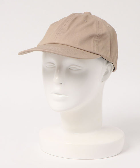 【wears original】STONE WASHED TWILL CAP 本革 ベルト キャップ ハット | WR20CAP01 | ベージュ