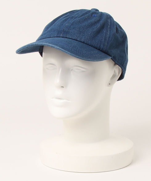 【wears original】STONE WASHED TWILL CAP 本革 ベルト キャップ ハット | WR20CAP01 | ブルー