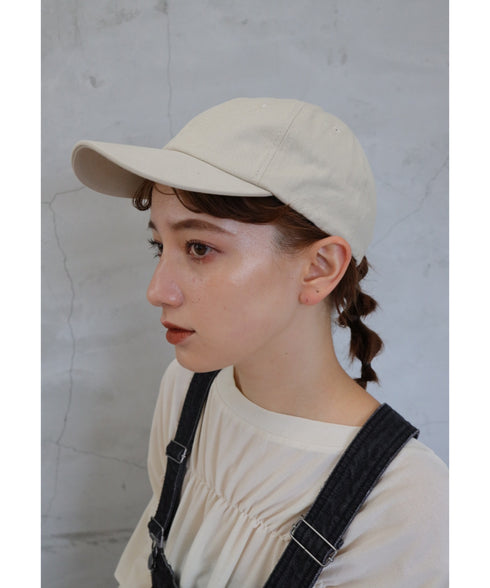 【wears original】STONE WASHED TWILL CAP 本革 ベルト キャップ ハット | WR20CAP01 | サンドベージュ