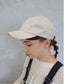【wears original】STONE WASHED TWILL CAP 本革 ベルト キャップ ハット | WR20CAP01 | サンドベージュ