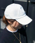 【wears original】STONE WASHED TWILL CAP 本革 ベルト キャップ ハット | WR20CAP01 | アイボリー