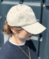 【wears original】STONE WASHED TWILL CAP 本革 ベルト キャップ ハット | WR20CAP01 | ベージュ