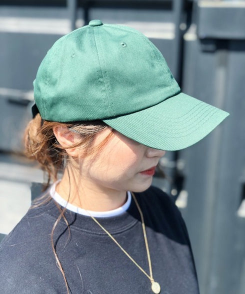 【wears original】STONE WASHED TWILL CAP 本革 ベルト キャップ ハット | WR20CAP01 | グリーン