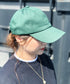 【wears original】STONE WASHED TWILL CAP 本革 ベルト キャップ ハット | WR20CAP01 | グリーン