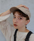 【wears original】STONE WASHED TWILL CAP 本革 ベルト キャップ ハット | WR20CAP01 | ベージュ