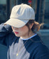 【wears original】STONE WASHED TWILL CAP 本革 ベルト キャップ ハット | WR20CAP01 | サンドベージュ