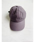 【wears original】STONE WASHED TWILL CAP 本革 ベルト キャップ ハット | WR20CAP01 | チャコール