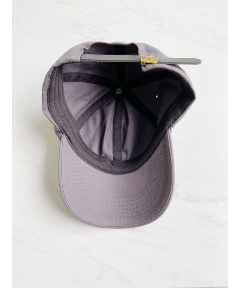 【wears original】STONE WASHED TWILL CAP 本革 ベルト キャップ ハット | WR20CAP01 | チャコール