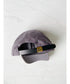 【wears original】STONE WASHED TWILL CAP 本革 ベルト キャップ ハット | WR20CAP01 | チャコール