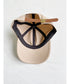 【wears original】STONE WASHED TWILL CAP 本革 ベルト キャップ ハット | WR20CAP01 | ベージュ