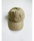 【wears original】STONE WASHED TWILL CAP 本革 ベルト キャップ ハット | WR20CAP01 | カーキ