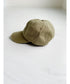 【wears original】STONE WASHED TWILL CAP 本革 ベルト キャップ ハット | WR20CAP01 | カーキ