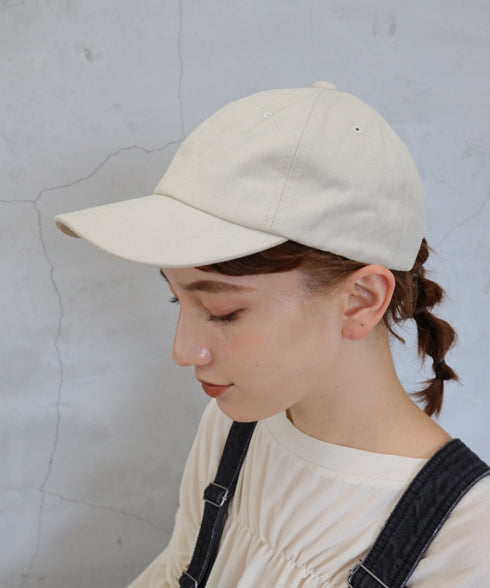 【wears original】STONE WASHED TWILL CAP 本革 ベルト キャップ ハット | WR20CAP01 | サンドベージュ
