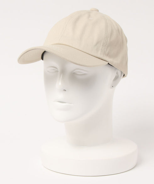 【wears original】STONE WASHED TWILL CAP 本革 ベルト キャップ ハット | WR20CAP01 | サンドベージュ