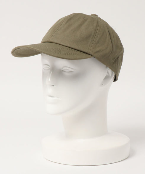 【wears original】STONE WASHED TWILL CAP 本革 ベルト キャップ ハット | WR20CAP01 | カーキ