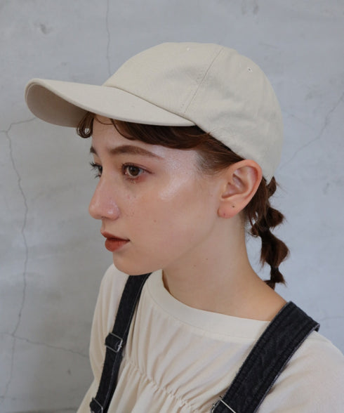 【wears original】STONE WASHED TWILL CAP 本革 ベルト キャップ ハット | WR20CAP01 | サンドベージュ