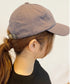 【wears original】STONE WASHED TWILL CAP 本革 ベルト キャップ ハット | WR20CAP01 | チャコール