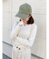 【wears original】STONE WASHED TWILL CAP 本革 ベルト キャップ ハット | WR20CAP01 | カーキ