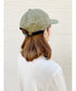 【wears original】STONE WASHED TWILL CAP 本革 ベルト キャップ ハット | WR20CAP01 | カーキ