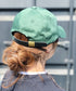【wears original】STONE WASHED TWILL CAP 本革 ベルト キャップ ハット | WR20CAP01 | グリーン