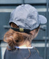 【wears original】STONE WASHED TWILL CAP 本革 ベルト キャップ ハット | WR20CAP01 | ネイビー