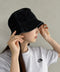 【newhattan】 ニューハッタン サイズ展開あり バケットハット ツイル デニム ユニセックス/buckethat | L5211001 | ブラック系その他