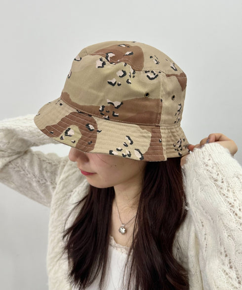 【newhattan】 ニューハッタン サイズ展開あり バケットハット ツイル デニム ユニセックス/buckethat | L5211001 | ベージュ系その他