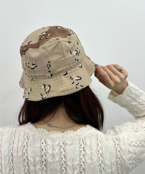 【newhattan】 ニューハッタン サイズ展開あり バケットハット ツイル デニム ユニセックス/buckethat | L5211001 | ベージュ系その他