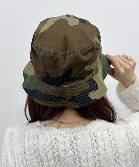 【newhattan】 ニューハッタン サイズ展開あり バケットハット ツイル デニム ユニセックス/buckethat | L5211001 | グリーン系その他