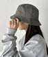 【newhattan】 ニューハッタン サイズ展開あり バケットハット ツイル デニム ユニセックス/buckethat | L5211001 | カーキ