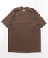PRO CLUB(プロクラブ) /6.5オンス スーパーヘビーウェイト クルーネック 半袖Tシャツ Heavyweight Cotton Short Sleeve Crew Neck T-Shirt | M2212003 | ブラウン