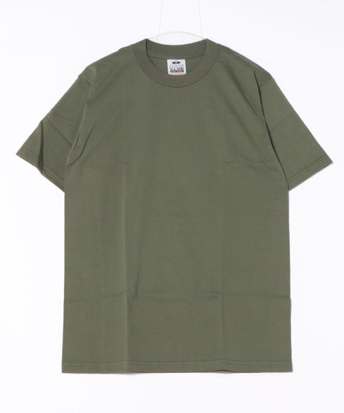 PRO CLUB(プロクラブ) /6.5オンス スーパーヘビーウェイト クルーネック 半袖Tシャツ Heavyweight Cotton Short Sleeve Crew Neck T-Shirt | M2212003 | オリーブ