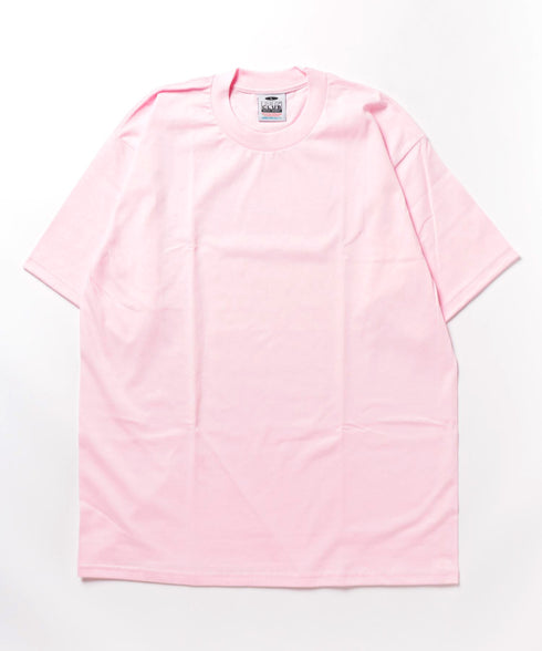 PRO CLUB(プロクラブ) /6.5オンス スーパーヘビーウェイト クルーネック 半袖Tシャツ Heavyweight Cotton Short Sleeve Crew Neck T-Shirt | M2212003 | ピンク