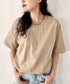 PRO CLUB(プロクラブ) /6.5オンス スーパーヘビーウェイト クルーネック 半袖Tシャツ Heavyweight Cotton Short Sleeve Crew Neck T-Shirt | M2212003 | ベージュ