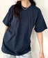 PRO CLUB(プロクラブ) /6.5オンス スーパーヘビーウェイト クルーネック 半袖Tシャツ Heavyweight Cotton Short Sleeve Crew Neck T-Shirt | M2212003 | ネイビー