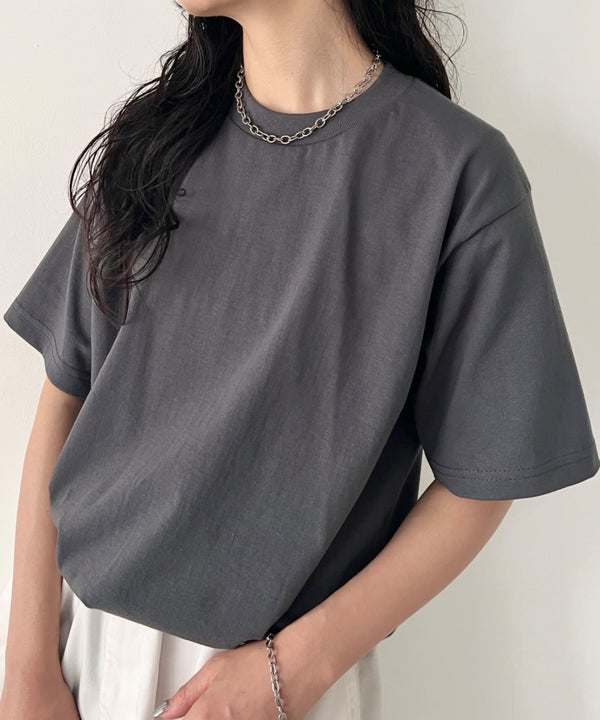 PRO CLUB(プロクラブ) /6.5オンス スーパーヘビーウェイト クルーネック 半袖Tシャツ Heavyweight Cotton Short Sleeve Crew Neck T-Shirt | M2212003 | チャコール