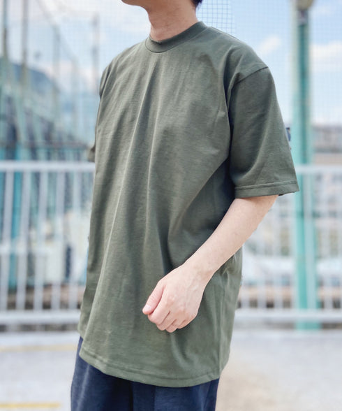 PRO CLUB(プロクラブ) /6.5オンス スーパーヘビーウェイト クルーネック 半袖Tシャツ Heavyweight Cotton Short Sleeve Crew Neck T-Shirt | M2212003 | オリーブ