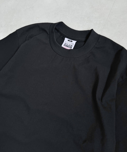 PRO CLUB(プロクラブ) /6.5オンス スーパーヘビーウェイト クルーネック 半袖Tシャツ Heavyweight Cotton Short Sleeve Crew Neck T-Shirt | M2212003 | ブラック