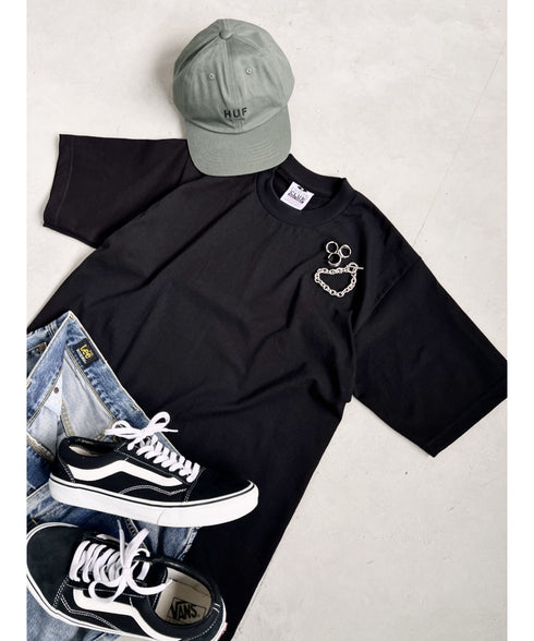 PRO CLUB(プロクラブ) /6.5オンス スーパーヘビーウェイト クルーネック 半袖Tシャツ Heavyweight Cotton Short Sleeve Crew Neck T-Shirt | M2212003 | ブラック