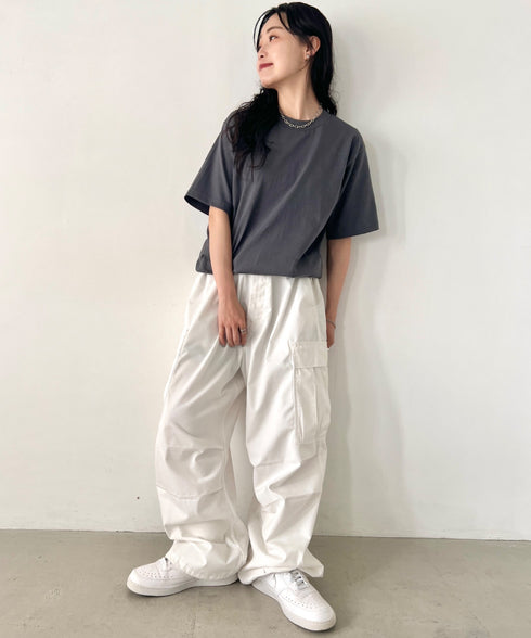 PRO CLUB(プロクラブ) /6.5オンス スーパーヘビーウェイト クルーネック 半袖Tシャツ Heavyweight Cotton Short Sleeve Crew Neck T-Shirt | M2212003 | チャコール