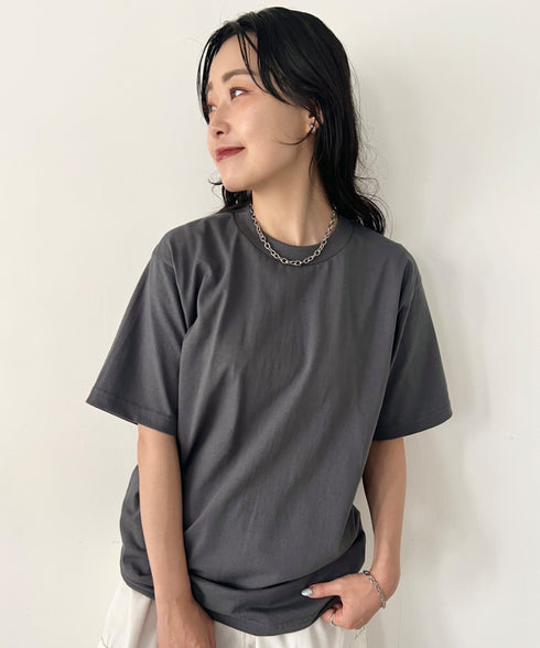 PRO CLUB(プロクラブ) /6.5オンス スーパーヘビーウェイト クルーネック 半袖Tシャツ Heavyweight Cotton Short Sleeve Crew Neck T-Shirt | M2212003 | チャコール