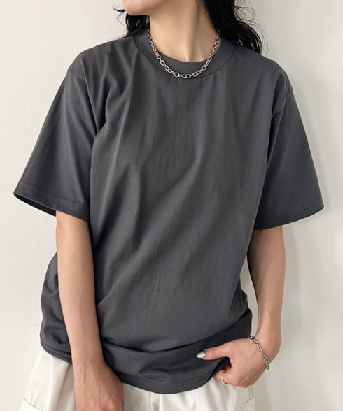 PRO CLUB(プロクラブ) /6.5オンス スーパーヘビーウェイト クルーネック 半袖Tシャツ Heavyweight Cotton Short Sleeve Crew Neck T-Shirt | M2212003 | チャコール