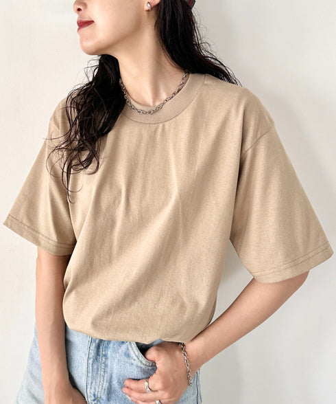 PRO CLUB(プロクラブ) /6.5オンス スーパーヘビーウェイト クルーネック 半袖Tシャツ Heavyweight Cotton Short Sleeve Crew Neck T-Shirt | M2212003 | ベージュ