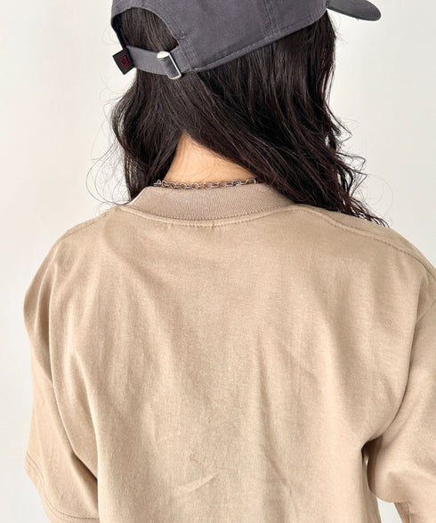 PRO CLUB(プロクラブ) /6.5オンス スーパーヘビーウェイト クルーネック 半袖Tシャツ Heavyweight Cotton Short Sleeve Crew Neck T-Shirt | M2212003 | ベージュ