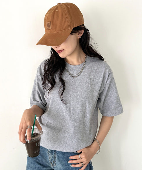 PRO CLUB(プロクラブ) /6.5オンス スーパーヘビーウェイト クルーネック 半袖Tシャツ Heavyweight Cotton Short Sleeve Crew Neck T-Shirt | M2212003 | グレー
