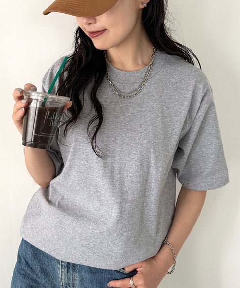 PRO CLUB(プロクラブ) /6.5オンス スーパーヘビーウェイト クルーネック 半袖Tシャツ Heavyweight Cotton Short Sleeve Crew Neck T-Shirt | M2212003 | グレー