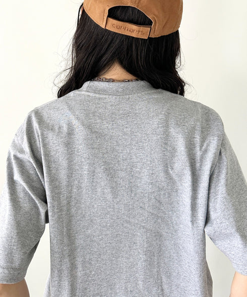 PRO CLUB(プロクラブ) /6.5オンス スーパーヘビーウェイト クルーネック 半袖Tシャツ Heavyweight Cotton Short Sleeve Crew Neck T-Shirt | M2212003 | グレー