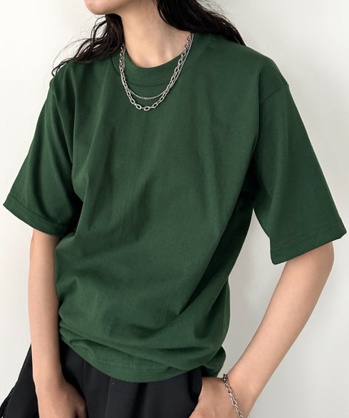 PRO CLUB(プロクラブ) /6.5オンス スーパーヘビーウェイト クルーネック 半袖Tシャツ Heavyweight Cotton Short Sleeve Crew Neck T-Shirt | M2212003 | ダークグリーン