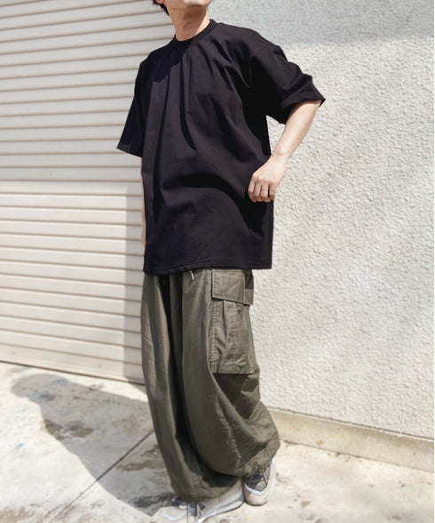 PRO CLUB(プロクラブ) /6.5オンス スーパーヘビーウェイト クルーネック 半袖Tシャツ Heavyweight Cotton Short Sleeve Crew Neck T-Shirt | M2212003 | ブラック