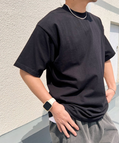 PRO CLUB(プロクラブ) /6.5オンス スーパーヘビーウェイト クルーネック 半袖Tシャツ Heavyweight Cotton Short Sleeve Crew Neck T-Shirt | M2212003 | ブラック